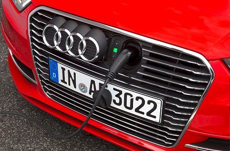 Audi A3 plug in charging