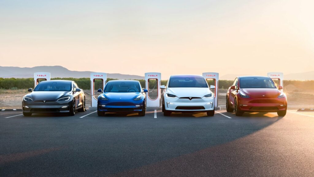 tesla line up