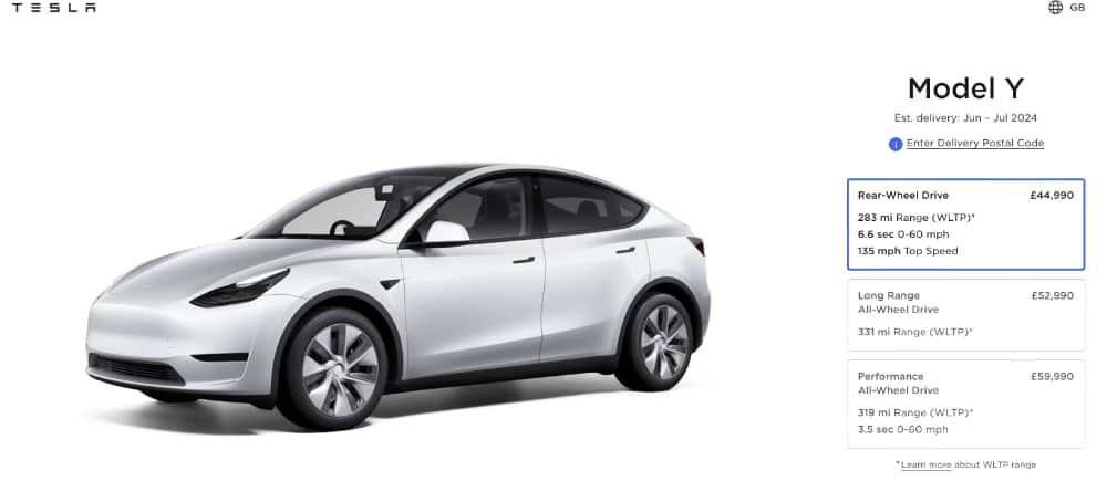 Tesla Model y May 2024