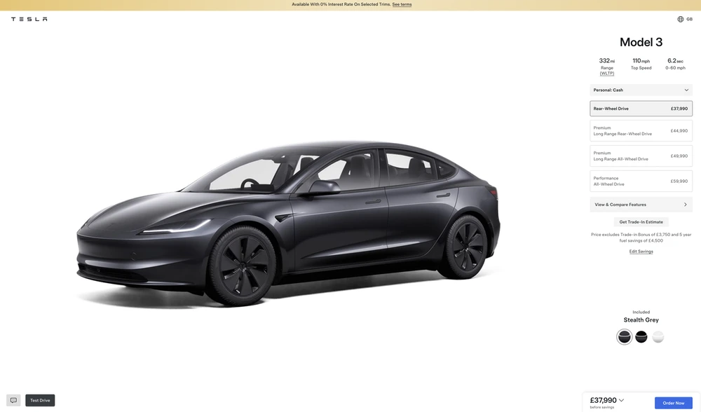Model 3 May 1 2026